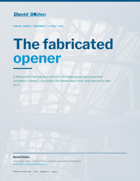 Cover of The fabricated opener