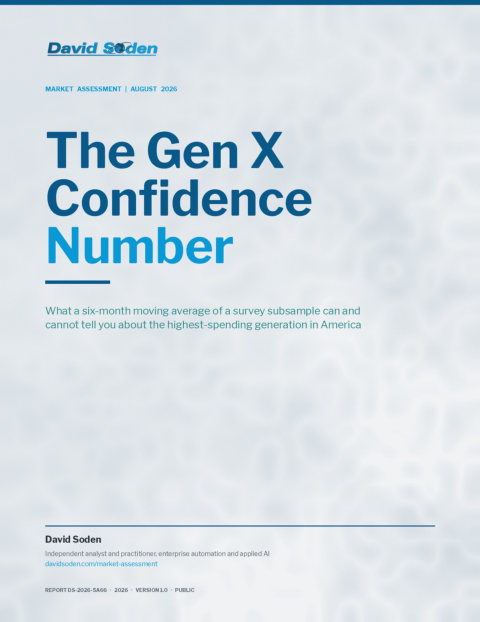 Cover of The Gen X Confidence Number